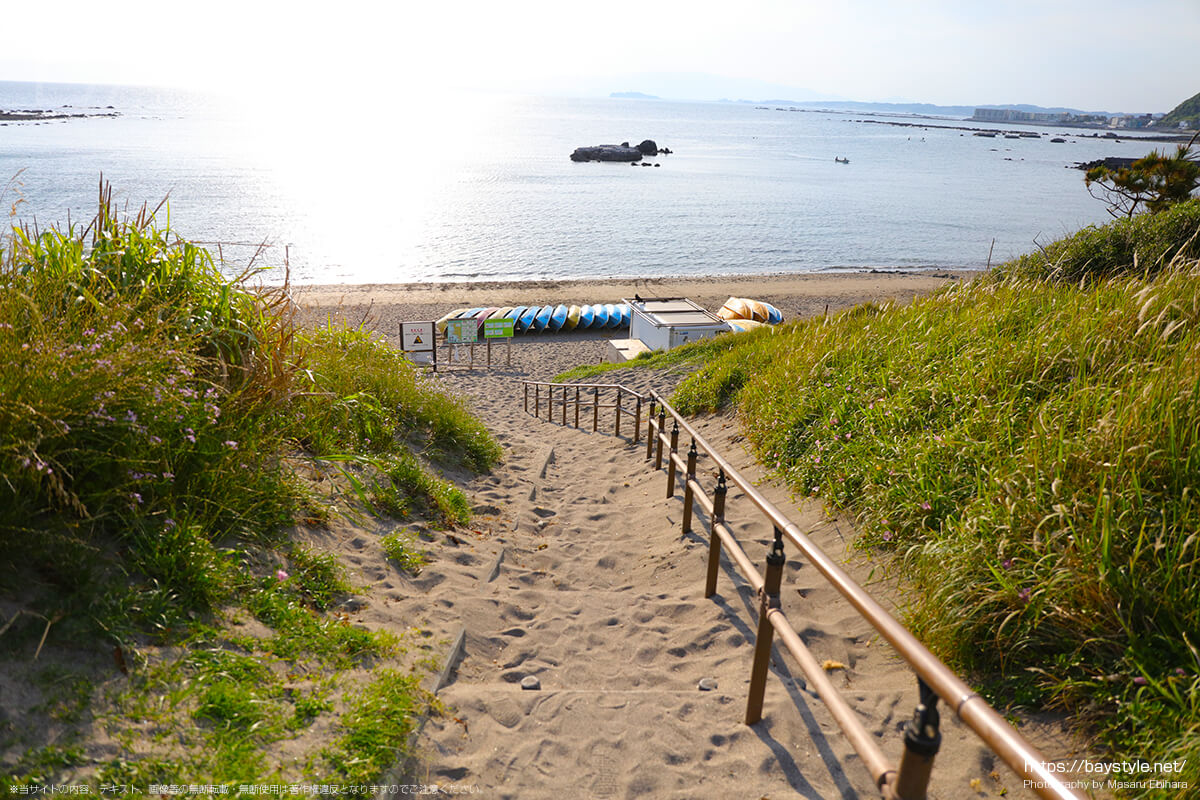 一色海岸・長者ヶ崎海岸・大浜海岸三浦半島ビーチマップ