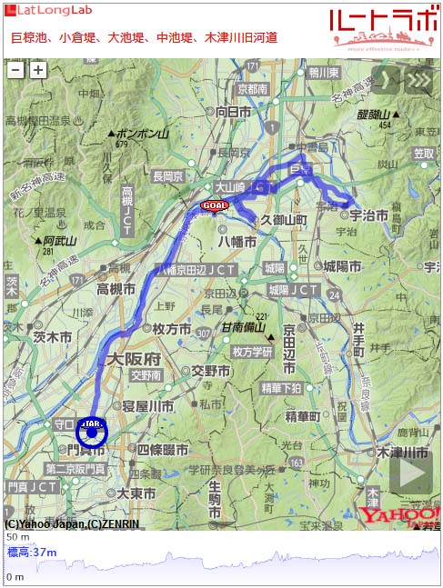 探訪 宇治市の槇島を歩く -1 巨椋池、巨椋堤