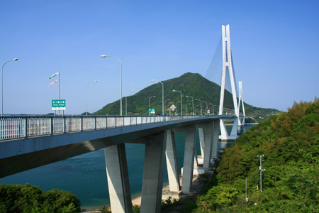 尾道発 多々羅大橋ママチャリ・サイクリング 大三島