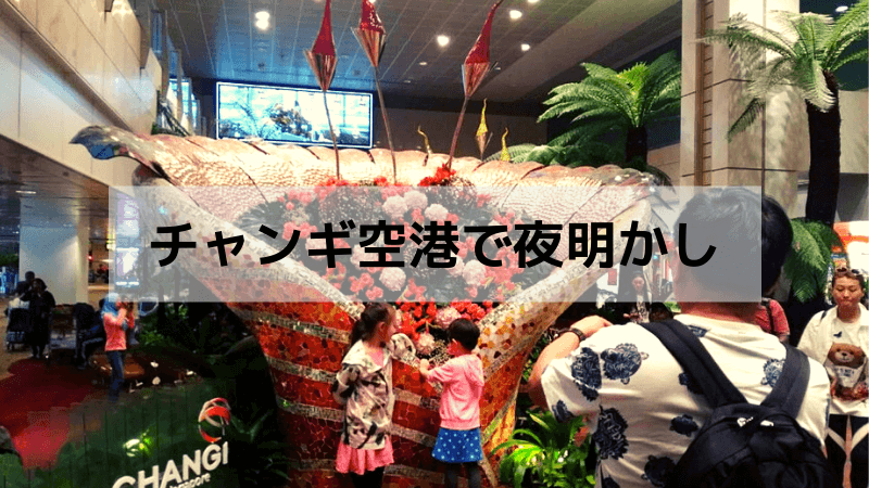 シンガポール チャンギ空港の乗り継ぎレポート写真37枚