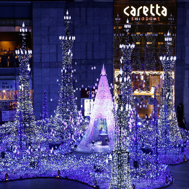 ディズニープリンセス好きさん必見！ カレッタ汐留のイルミネーションMORE