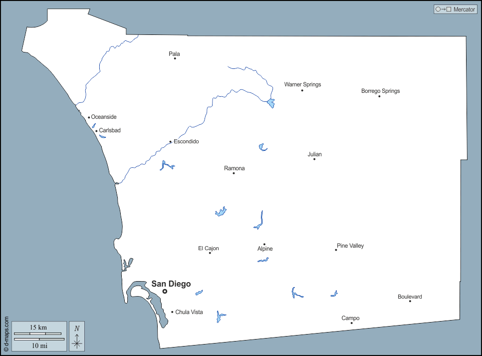 サンディエゴ, CA ->