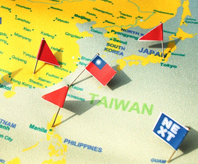 世界地図 地図 台湾