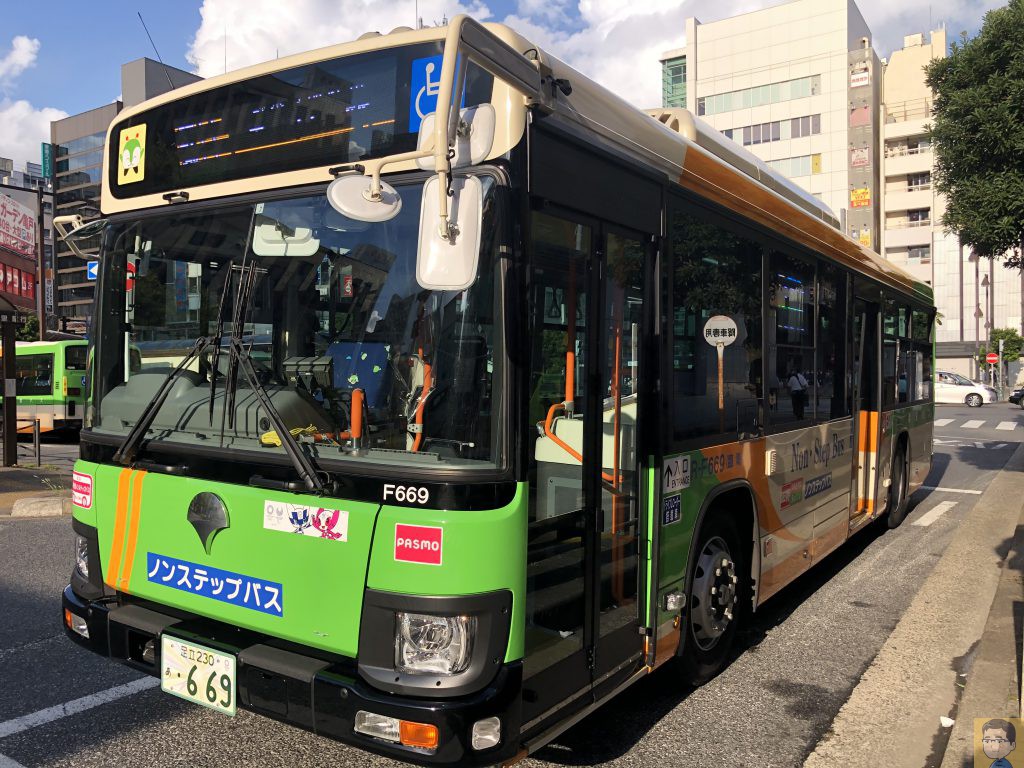 前面展望 都営バス 亀21 東陽町駅前➡亀戸駅前