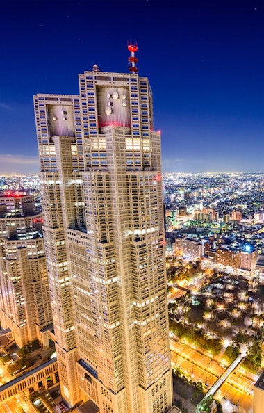 イラスト図鑑 東京の超高層建築物ランキング：200m以上全員集合