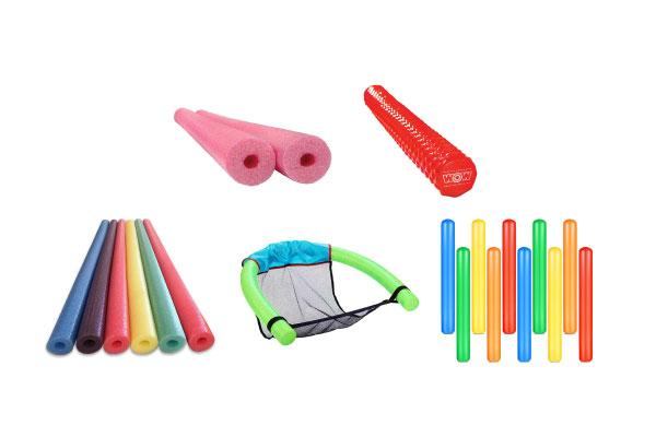 買ってよかった100均セリアのプールスティックでエクササイズ 五十肩のリハビリに運動不足解消に