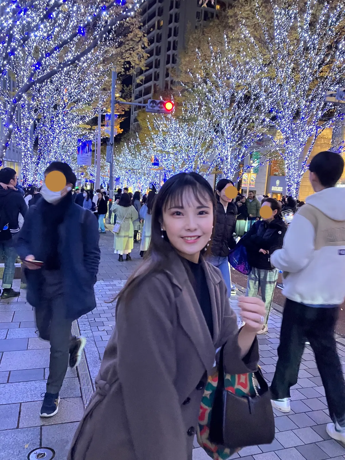 六本木ヒルズ けやき坂 冬のイルミネーション＆東京タワー 夜景–