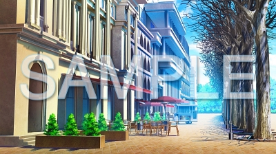 オシャレな海外の街並みのイラストイラスト - No: 25641814無料イラスト・フリー素材なら「イラストAC」