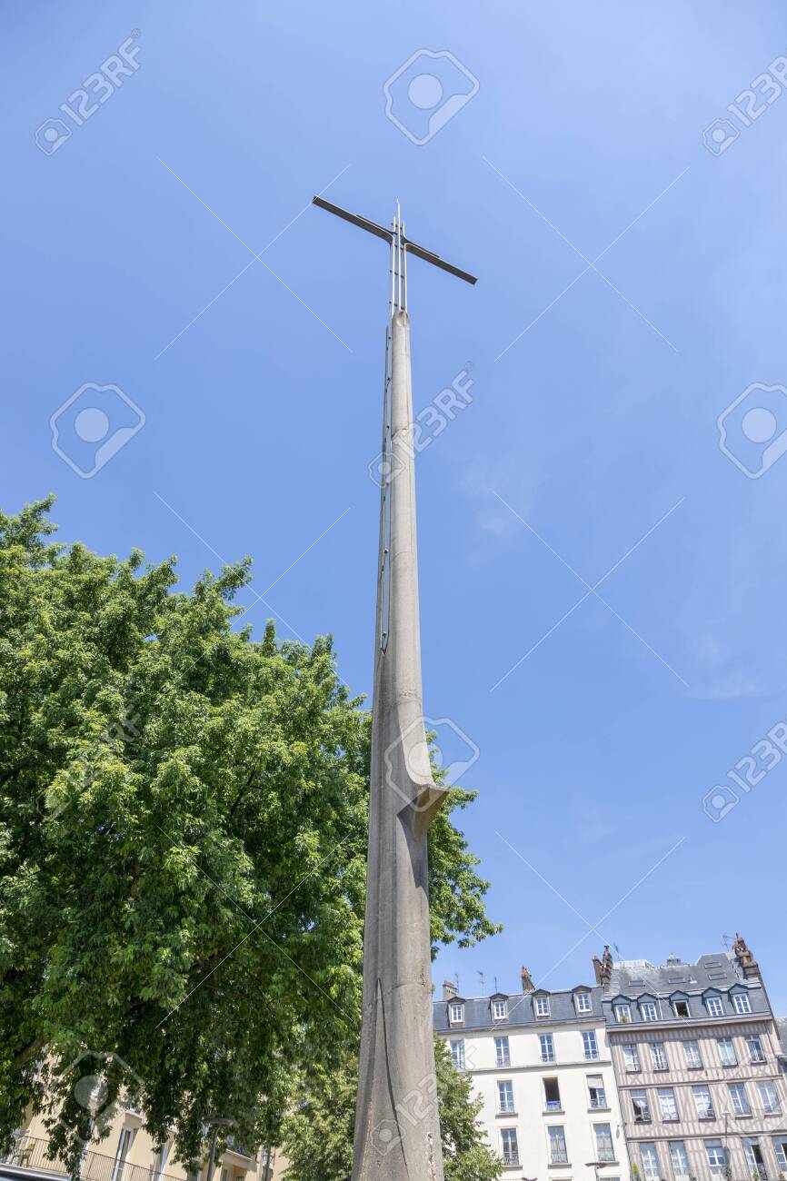 パリ旅行記 2009年4月ルーアン 聖ジャンヌ・ダルク教会へ行くフランスを愉しむ時間