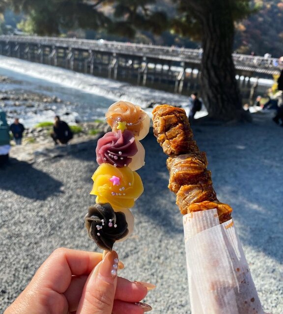 2025年最新 嵐山の食べ歩きマップ23選！編集部おすすめポイントも紹介Leaf KYOTO