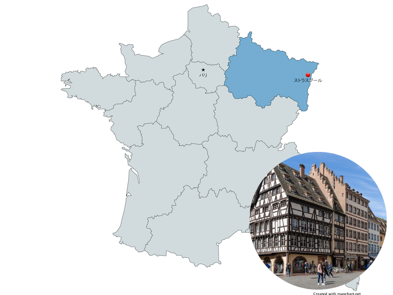 フランス ストラスブールの観光スポット世界散歩 World