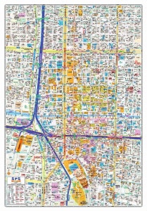大阪市地図の写真素材 - PIXTA