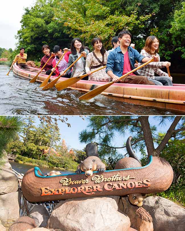 ビーバーブラザーズのカヌー探検」混雑対策と雑学Discovery Disney