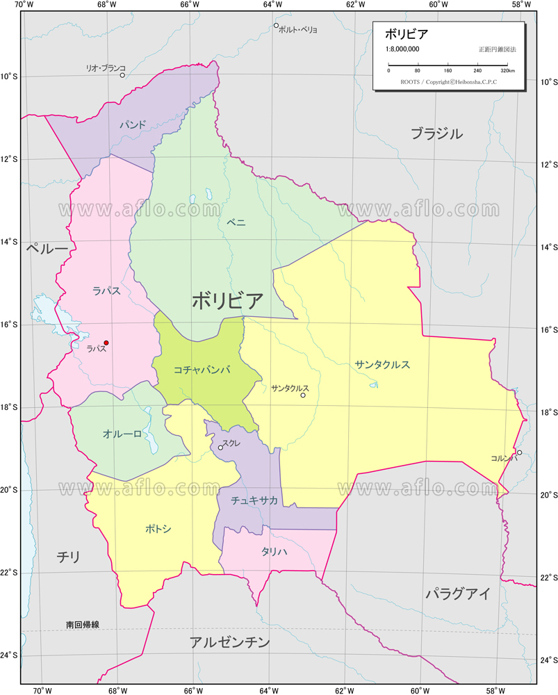 ボリビアの失われた領土 : r MapPorn