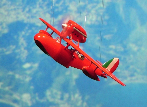 紅の豚・サボイアとポルコ・ロッソ完成・S.21F後期型 - エアブラシの部屋