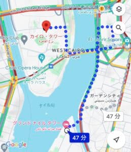 カイロ：カイロタワーでの夕日鑑賞、ランチと専用送迎付き