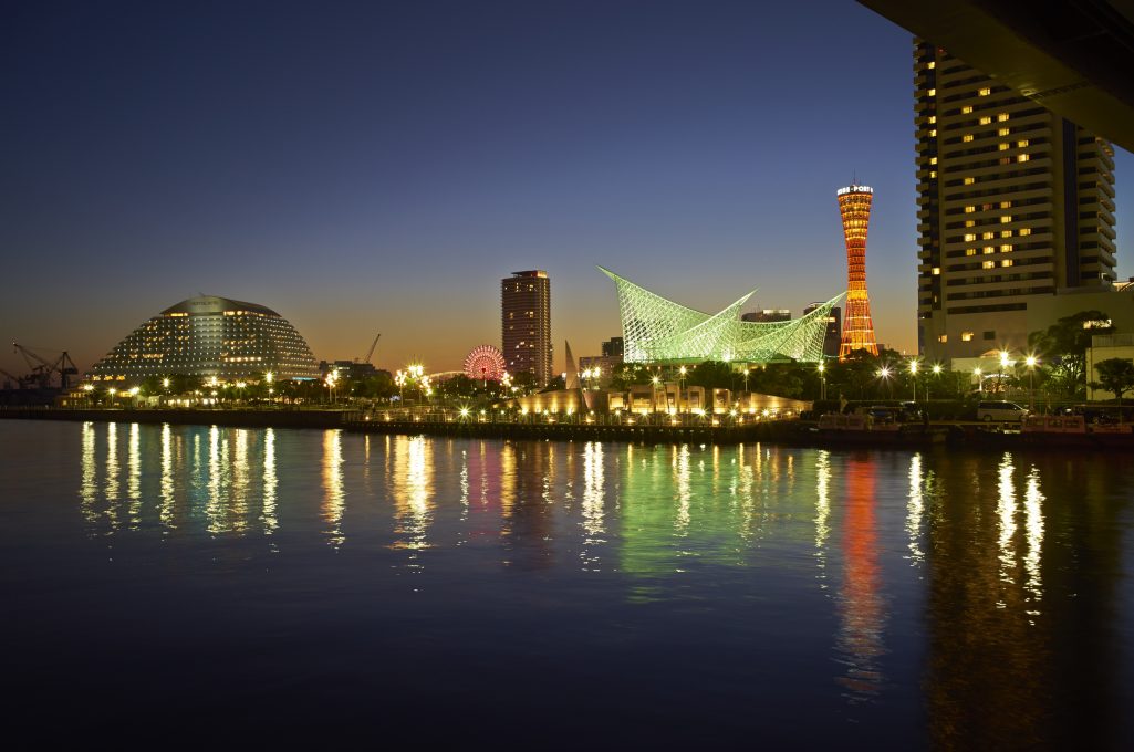 神戸夜景 ～ハーバーランド、メリケンパーク ニューヨークキャットさんαcafe