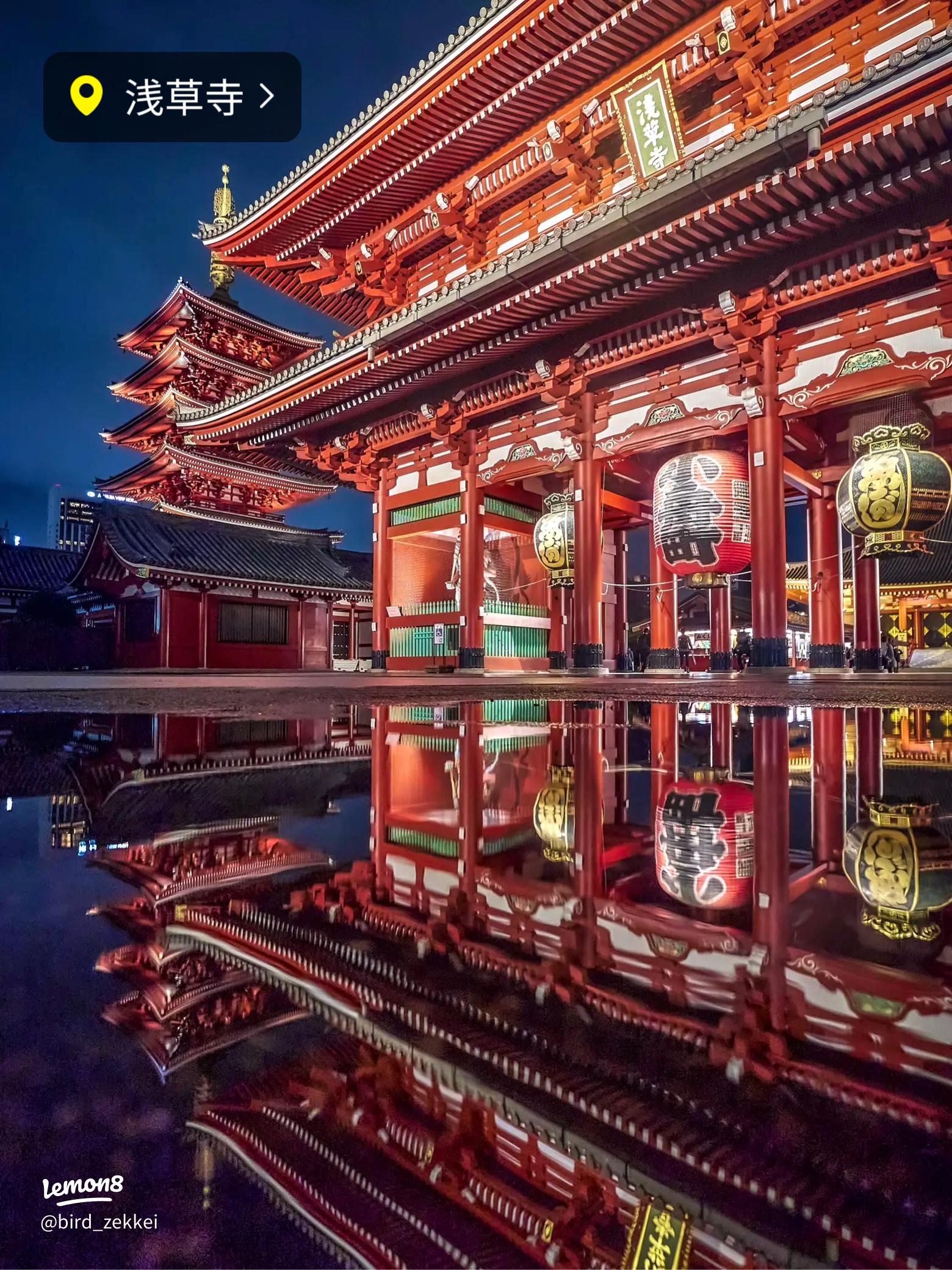 浅草浅草寺 夜の雷門の写真素材39478849- PIXTA