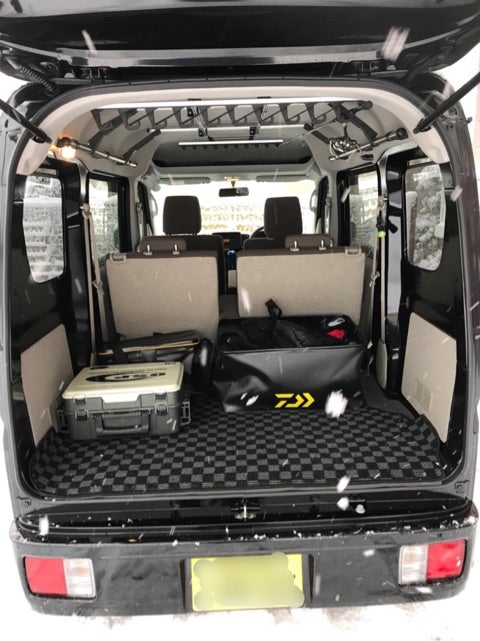 エブリイワゴンのエブリィワゴン・車中泊仕様・釣り仕様・DIY・キャンプに関するカスタム事例車のカスタム情報はCARTUNE