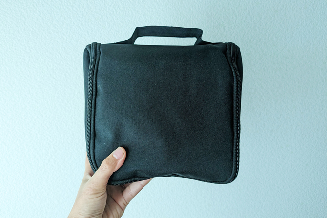 マチありトラベル収納ケース キルト風-100均 通販