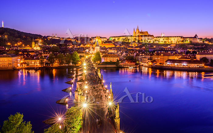 世界遺産の街並み・チェコ・チェスキークルムロフ B・F4画用紙・水彩画原水彩