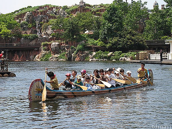 ビーバーブラザーズのカヌー探険☆ディズニー旅行記 ３５☆Hyorii's Blog☆