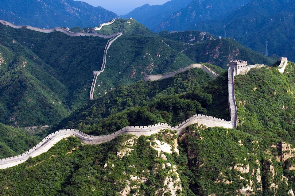 万里の長城、ストリートビュー古代の建物写真で見る私たちの世界の驚異