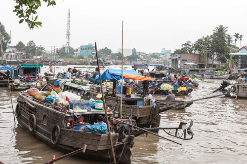 ベトナム、カントーの隠れたカイラン水上マーケットツアーKlook