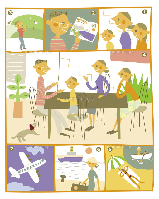 旅行計画のイラスト素材 - PIXTA