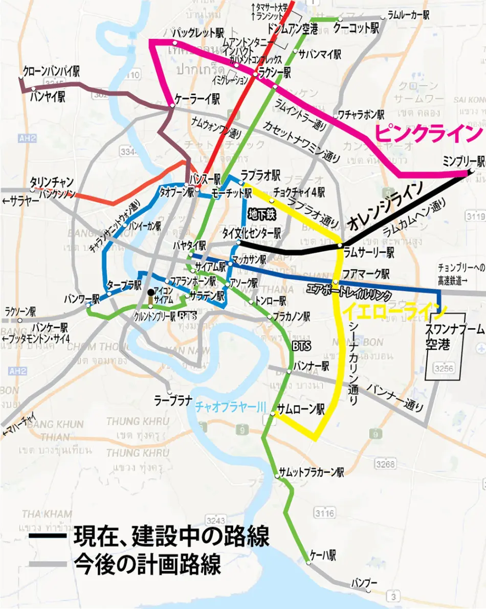 バンコクMRTブルーライン延伸！新駅周辺の見どころ紹介サクのバンコク生活日記