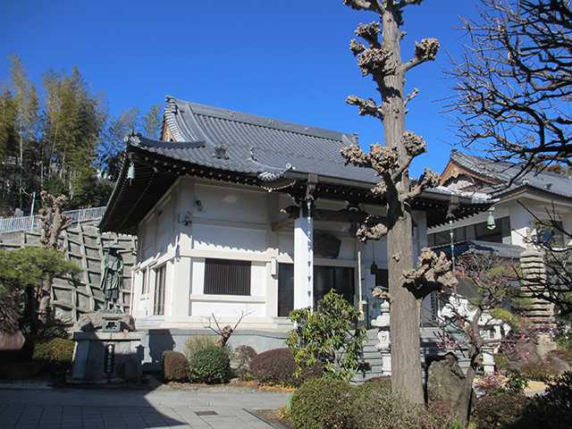 観福寺。横浜市青葉区荏田町にある真言宗豊山派寺院