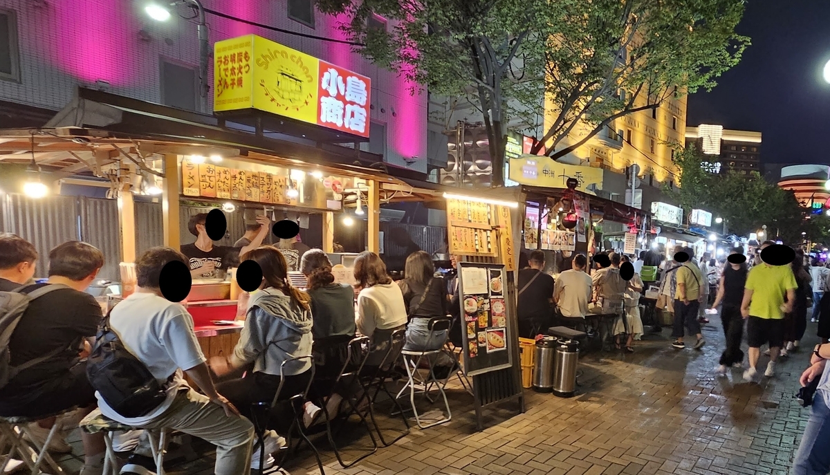 中洲 屋台 おすすめ屋台４選