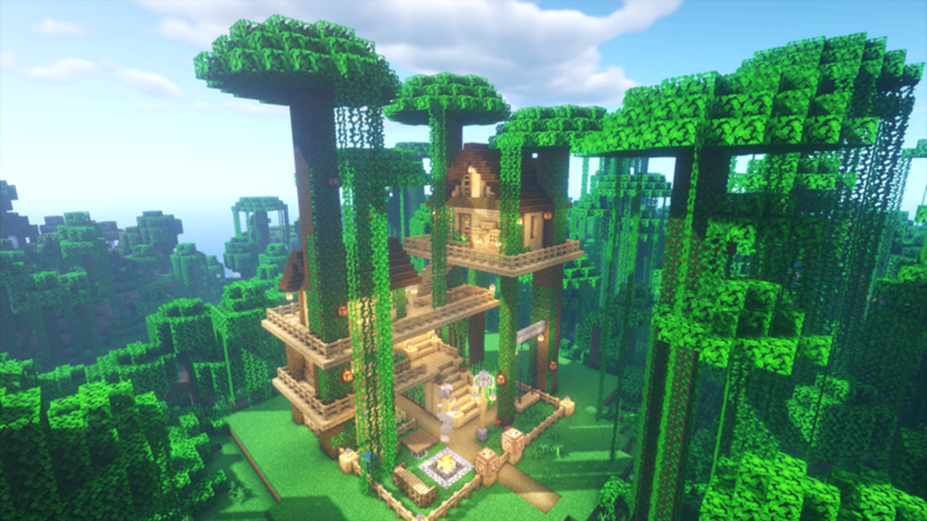 簡単な秘密基地の作り方マイクラで隠れ家を作ろう