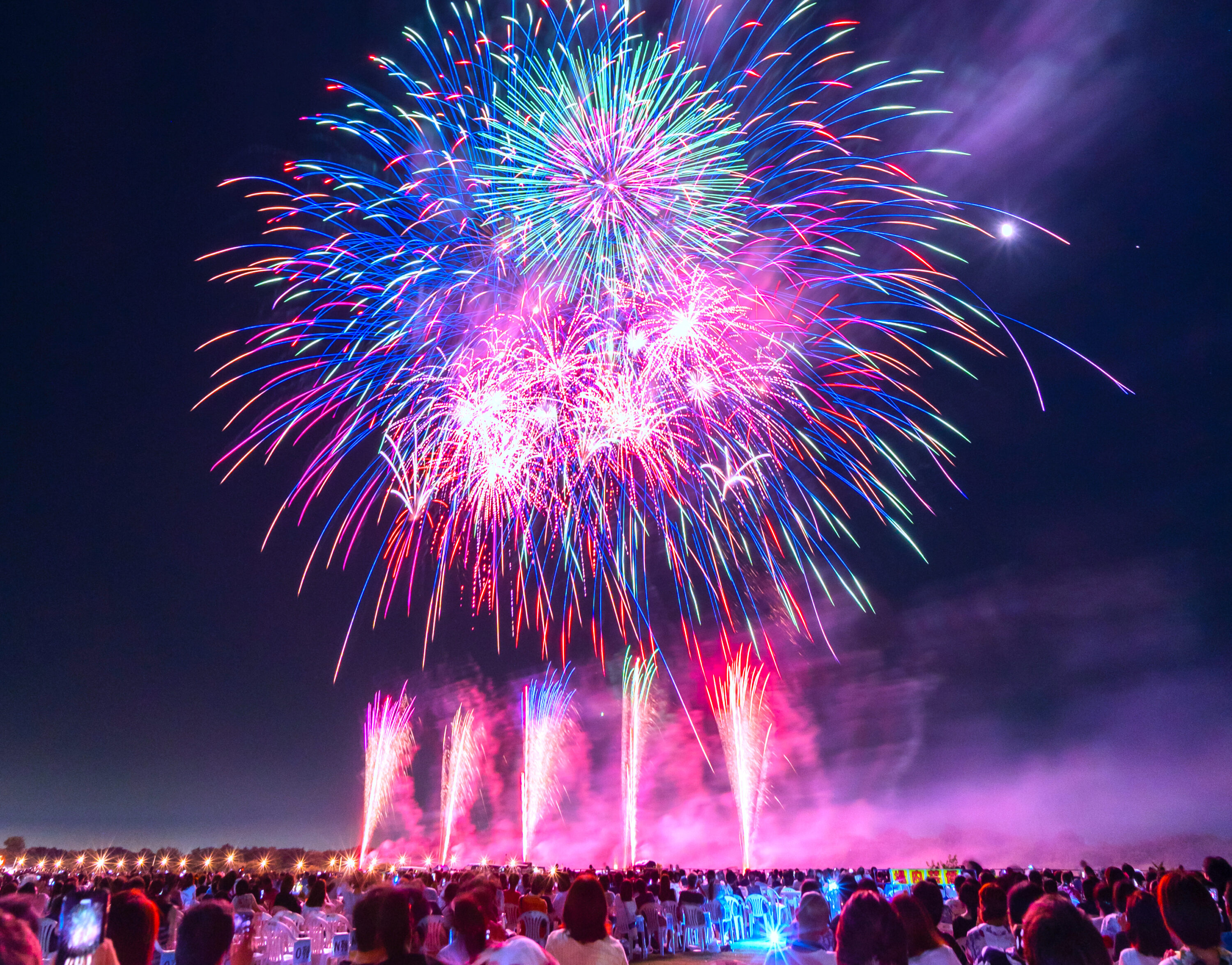 野島展望台から見る花火シンフォニア201ほっつきぼうず日々是好日