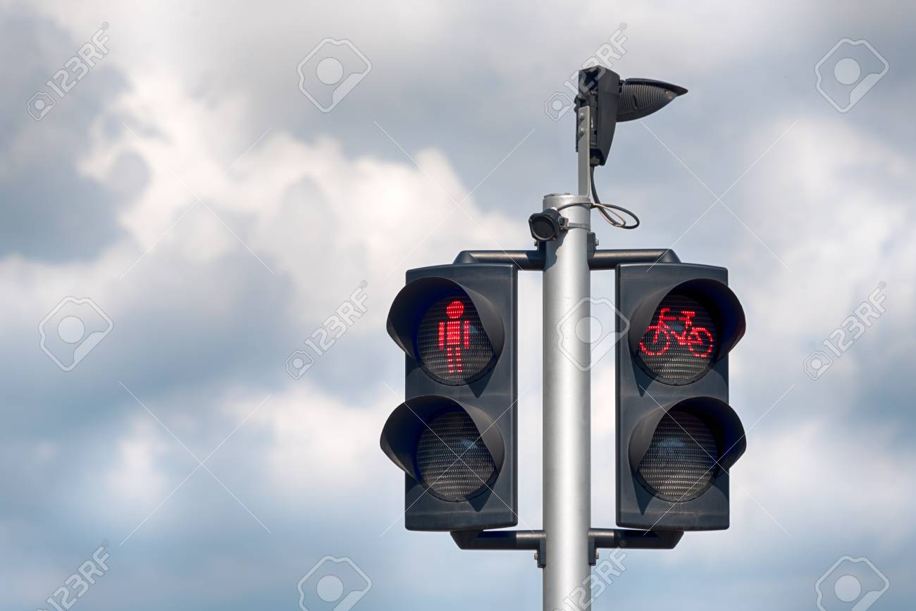 道路標識 歩行者用信号機 表示板 中古品 「歩行者