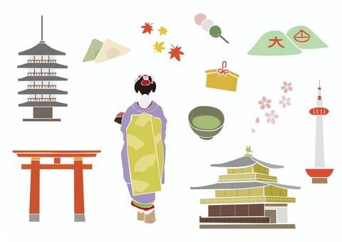 フリーイラスト千本鳥居パブリックドメインQ：著作権フリー画像素材集