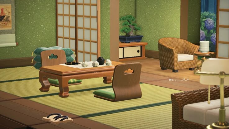 あつ森 あつまれどうぶつの森 温泉の入り方やレイアウト!温泉旅館におすすめな家具紹介!あつ森