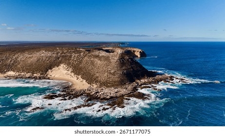 パースの南部観光ケープヨーク ヨーク岬 縦断