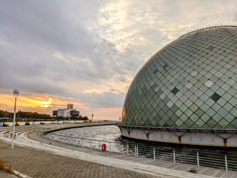 大阪 負の遺産 なにわの海の時空館跡を散策