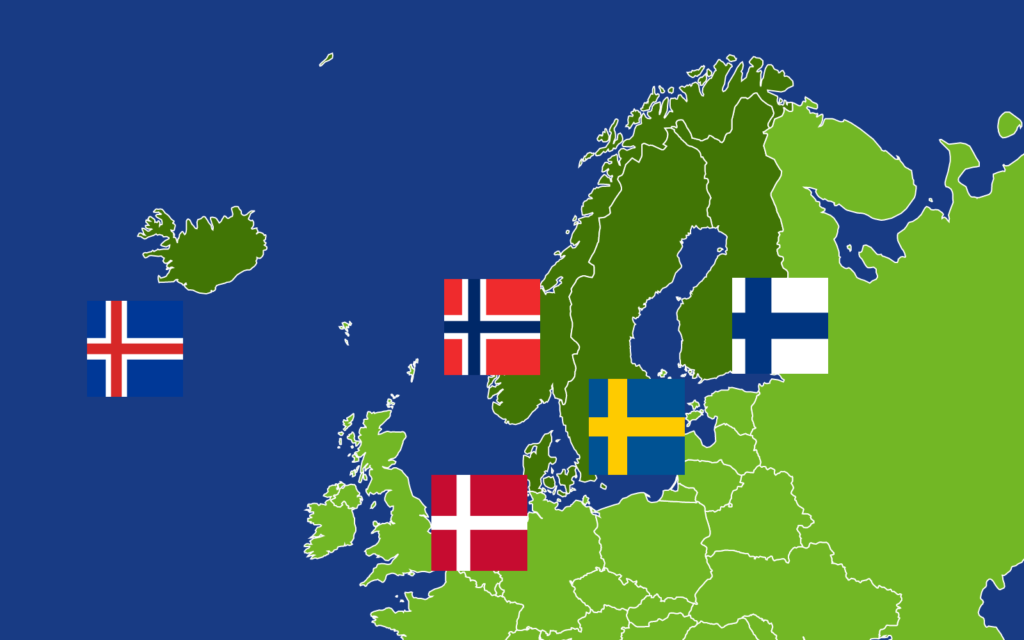 ノルウェーの国旗国旗の世界