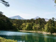 福島紀行2日目①裏磐梯の湖沼ハイクかぼちゃかべ