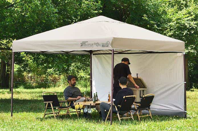 タンタッチタープ キャンプでワンタッチタープはダサい、は間違い？その利便性や適応