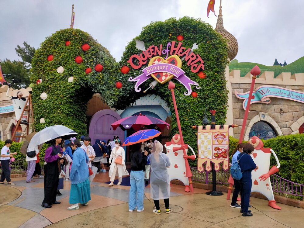 dR クイーン・オブ・ハートのバンケットホール:東京ディズニーランド