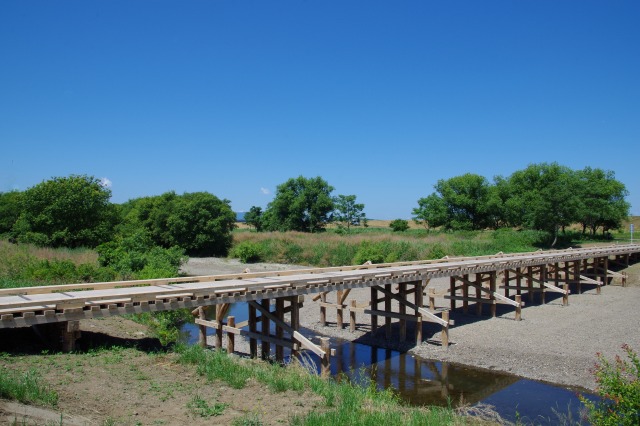 越辺川の冠水橋