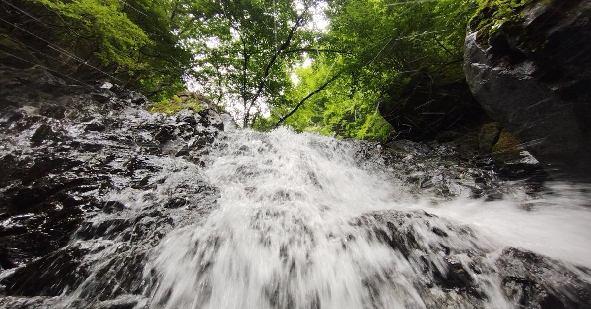 丹沢・葛葉川本谷奇跡の今日一日