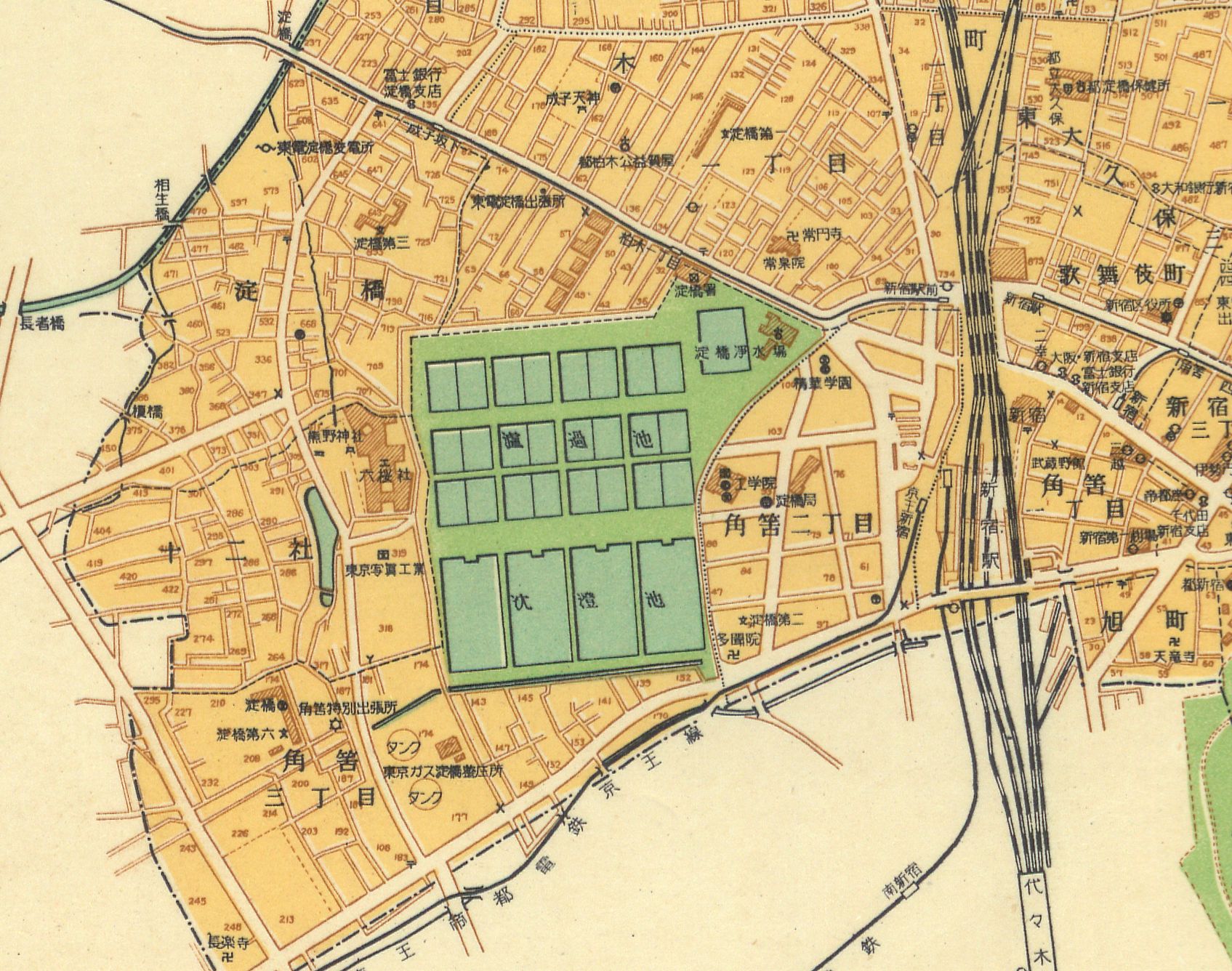 原宿 昭和30年 ▷原宿界隈 東郷神社・竹下町ジャパンアーカイブズ