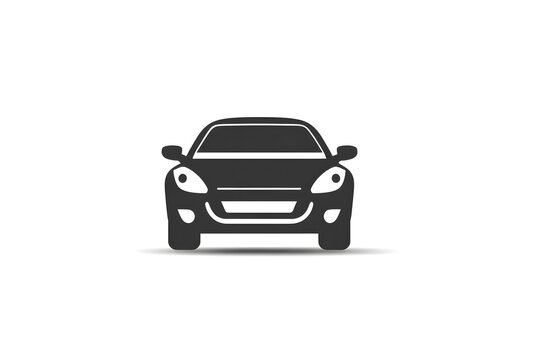 車正面 半分 のA4サイズ背景素材データ無料・商用可能