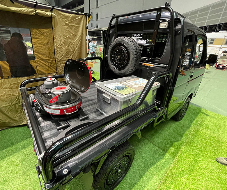 軽トラ ショート幌で出し入れラクラク！ちょっとした目隠しにも使えるヘキサゴンシートMADURO ONLINE