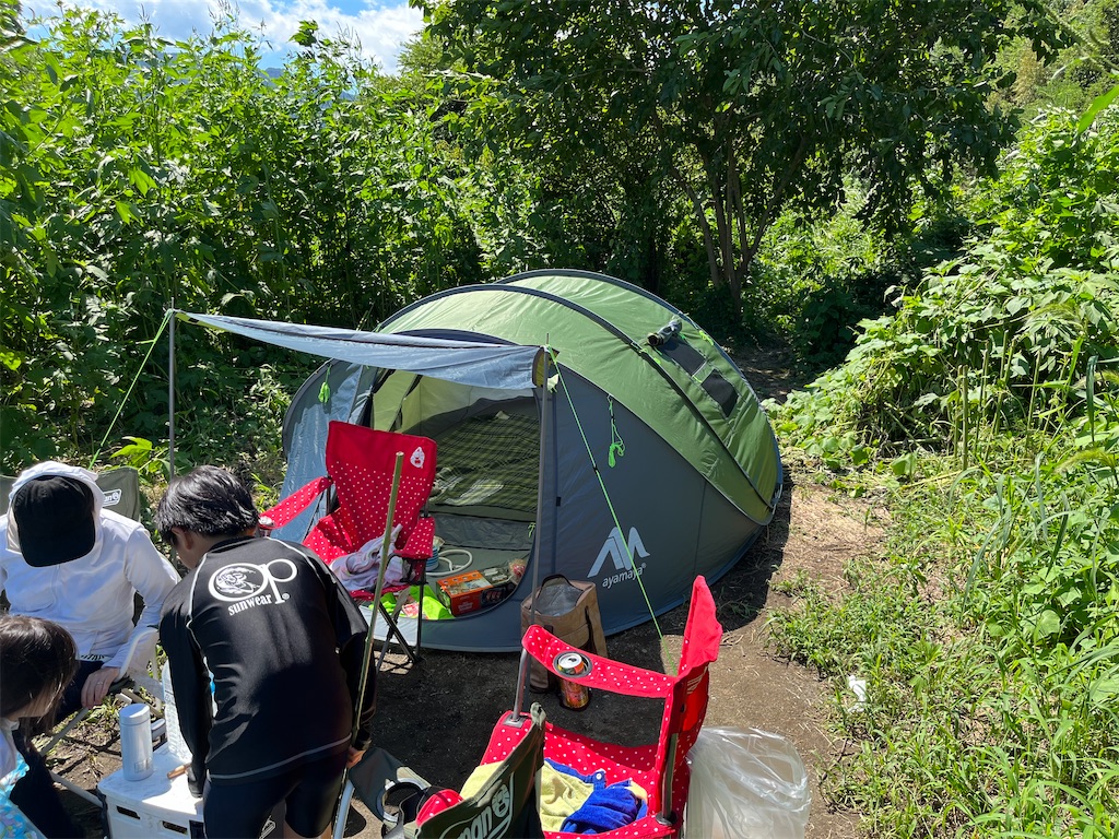 神奈川県内の焚き火の無料スポット トイレがきれいな田代運動公園中津川河川敷ちりつもキャンプ