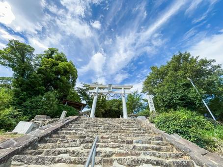 四国にある天空の鳥居！高屋神社で夜景を撮ってきた話